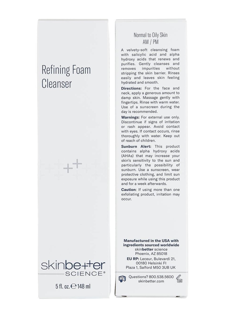 Skinbetter Science Refining Foam Cleanser 5 fl. oz / 148 ml NIB